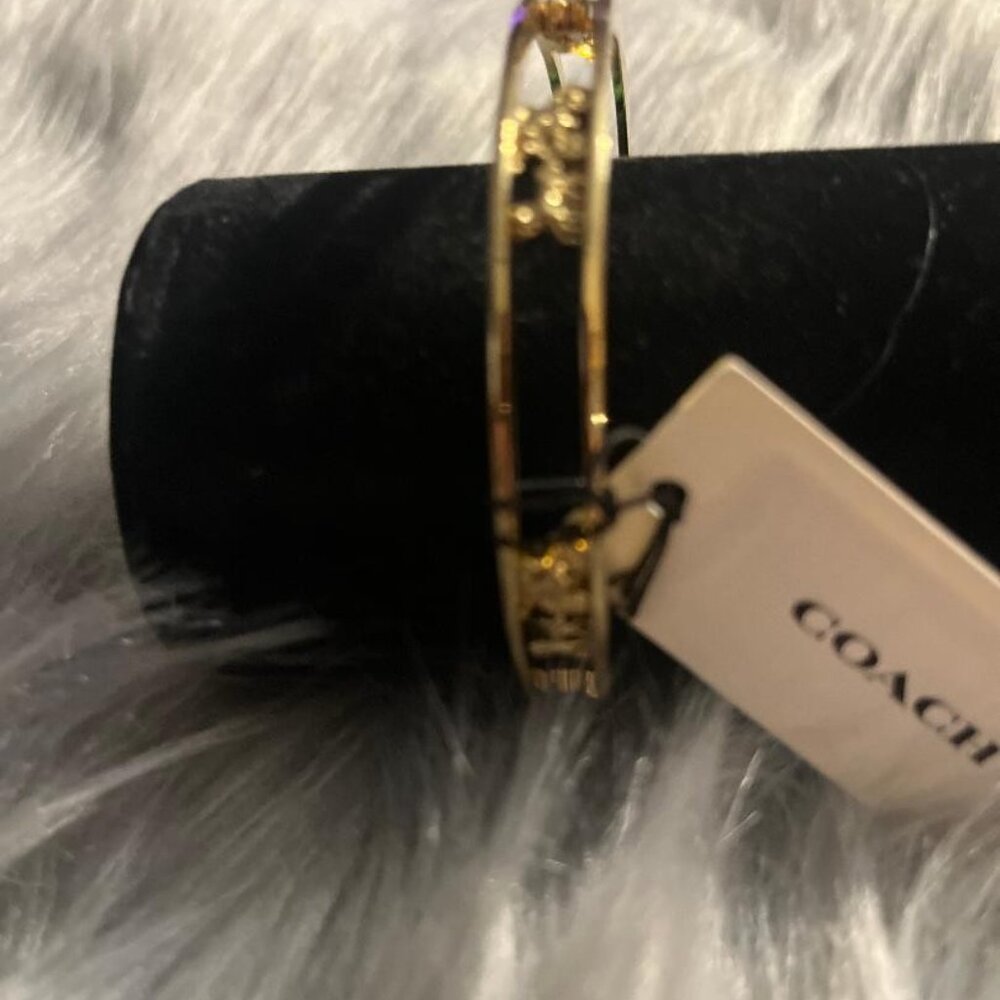 Coach Gold Bangle Bracelet!  NWT